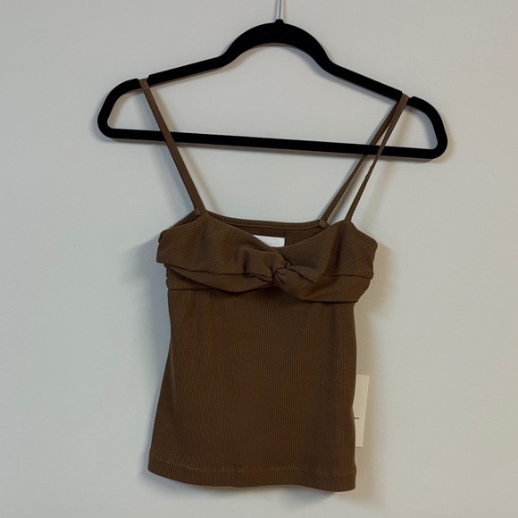 BNWT Citizens Of Humanity Emi Twist Cami size Xs in malt ball - Picture 2 of 5